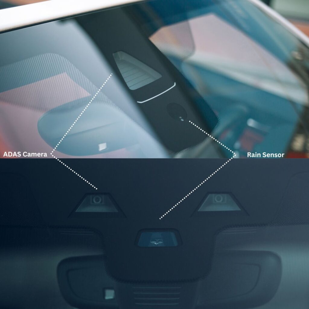 ADAS Camera and Rain and Light Sensor