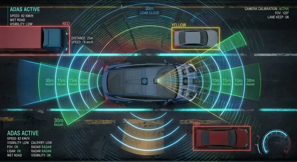 windshield replacement with ADAS recalibraton