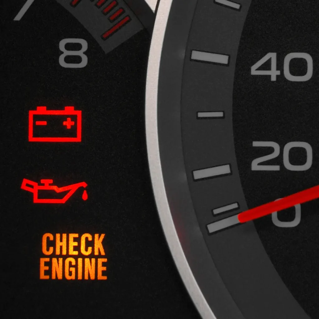 car dashboard warning signs